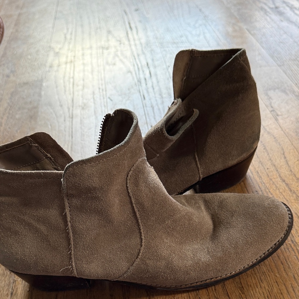 Luxe Taupe Ankle Booties